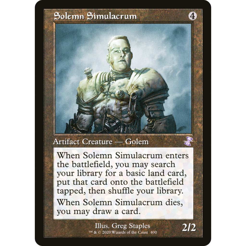 Solemn Simulacrum (TSR-400) - Single