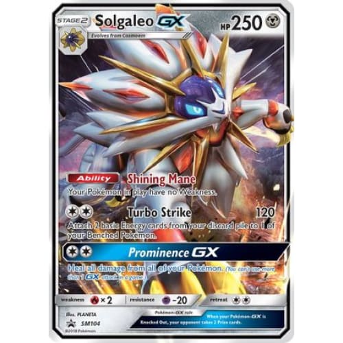 Solgaleo-GX (SM104/248) Promo Holofoil - Single