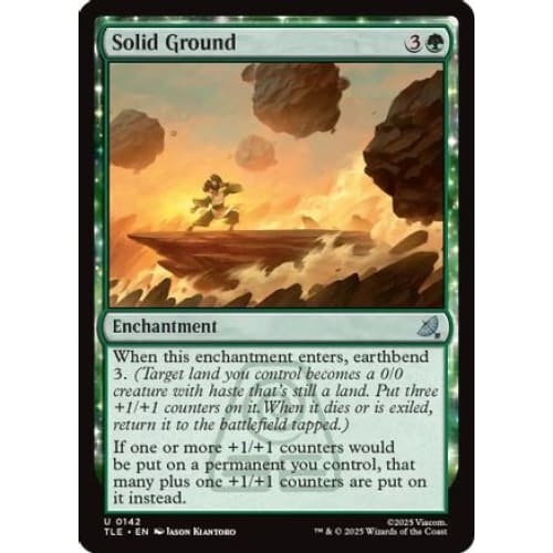 Solid Ground (TLE-142) Foil - Single