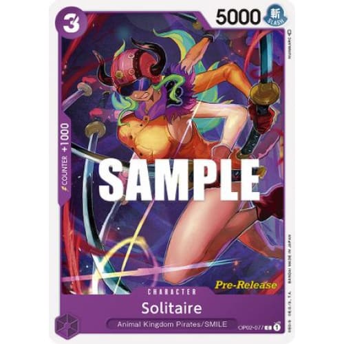 Solitaire OP02-077 C Paramount War Pre-Release Cards