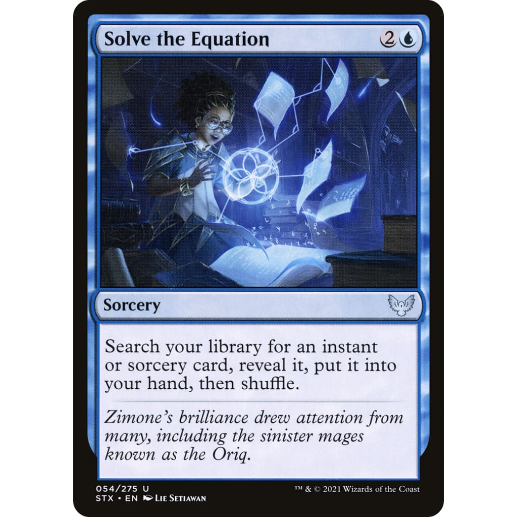 Solve the Equation (STX-054) - Single