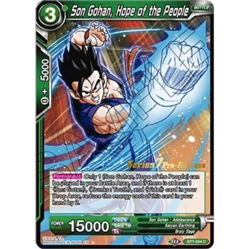 Son Gohan Hope of the People (Assault Saiyans Pre-Release
