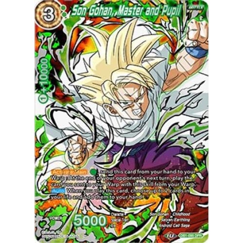 Son Gohan Master and Pupil (Draft Box 04 - Dragon Brawl)