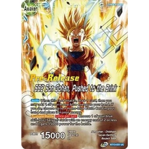 Son Gohan // SS2 Pushed to the Brink (Supreme Rivalry