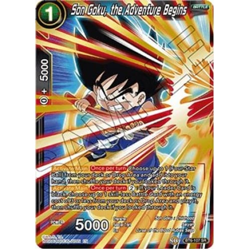 Son Goku the Adventure Begins (Destroyer Kings) - Single