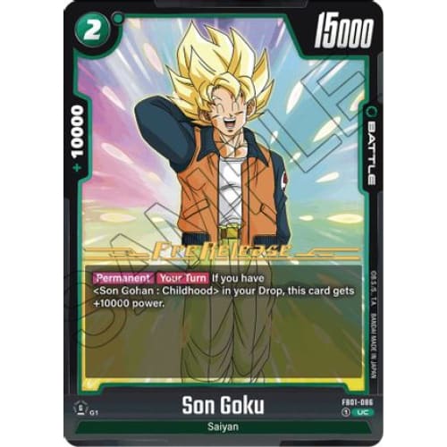 Son Goku - FB01-086 (FB01-086) - Awakened Pulse PreRelease