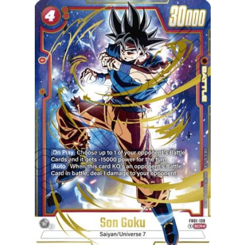 Son Goku - FB01-139 (Alternate Art) (FB01-139) - Awakened