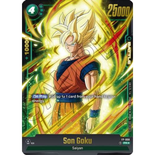 Son Goku - FP-008 (Gold) (FP-008) - Fusion World Promotion