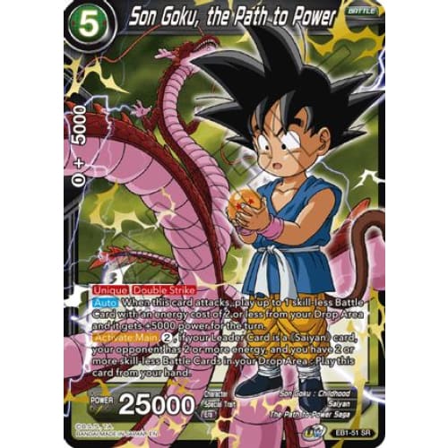 Son Goku the Path to Power (Battle Evolution Booster)