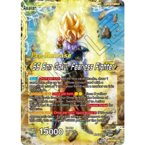 Son Goku // SS Fearless Fighter (Ultimate Squad Pre-Release