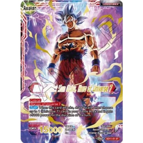 Son Goku // Ultra Instinct Hero of Universe 7 (Universal