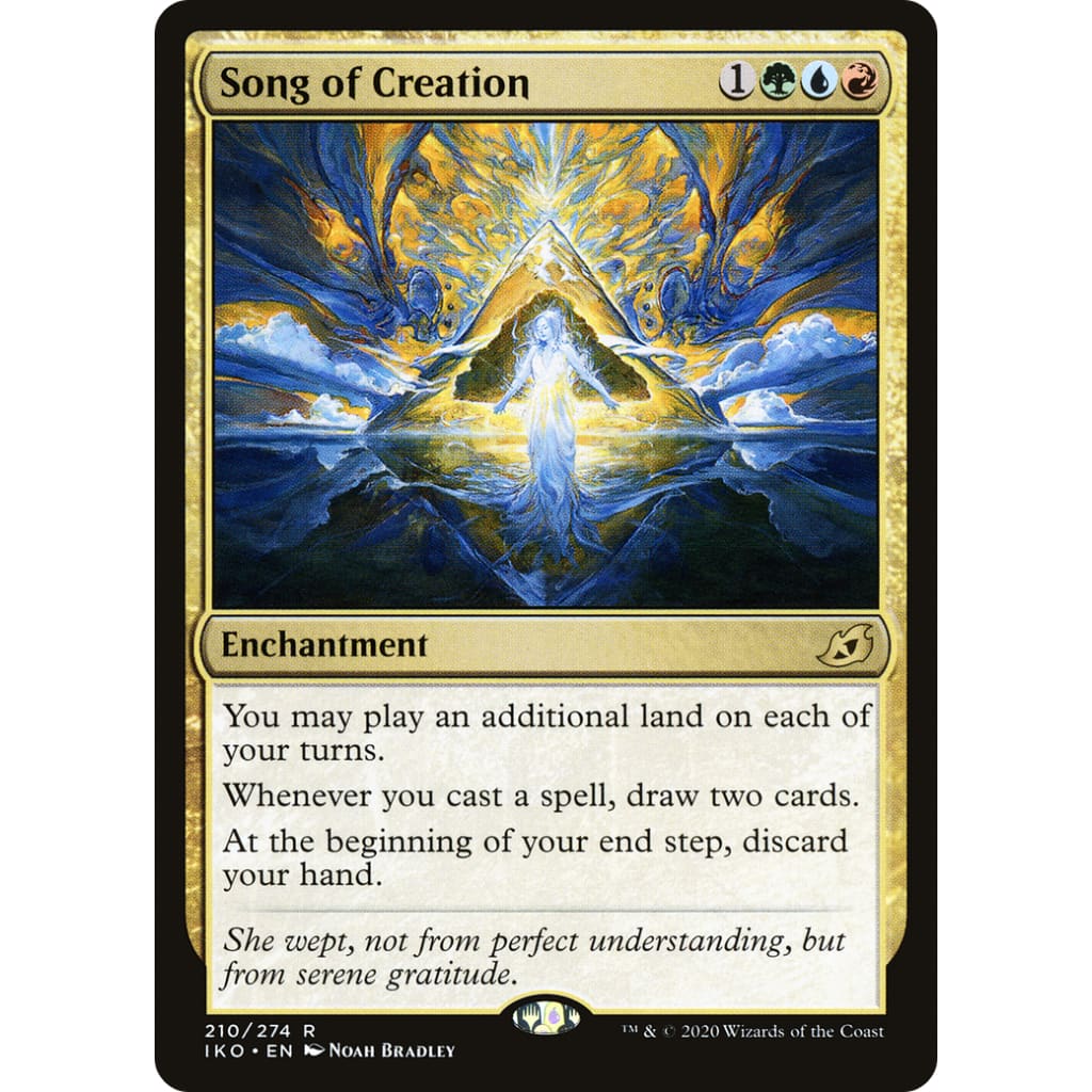 Song of Creation (IKO-210) Foil - Single