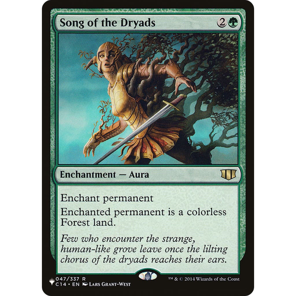 Song of the Dryads (PLST-C14-47) - Single