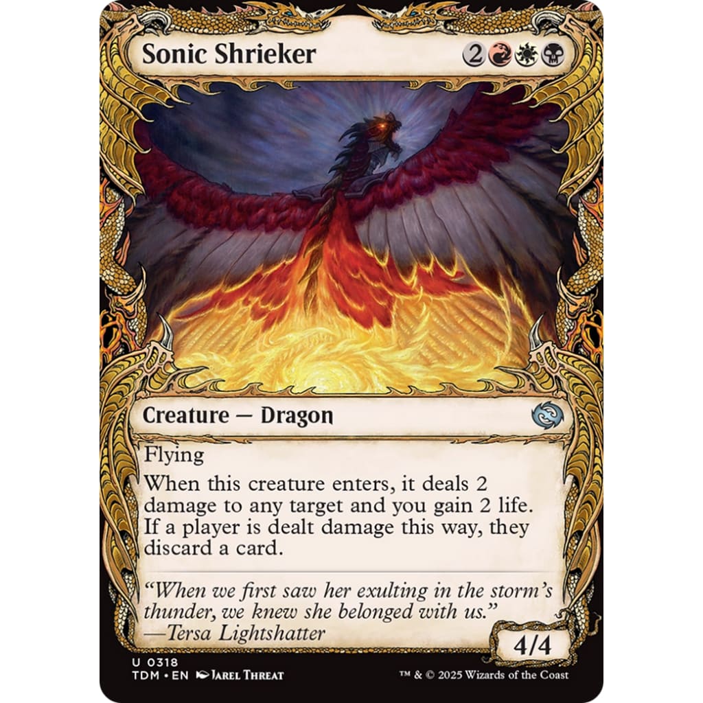 Sonic Shrieker (TDM-318): (Showcase) - Single