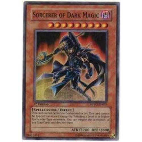 Sorcerer of Dark Magic (DPYG-EN010) Super Rare 1st Edition
