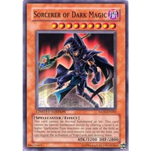 Sorcerer of Dark Magic (MOV-EN002) Common / Short Print