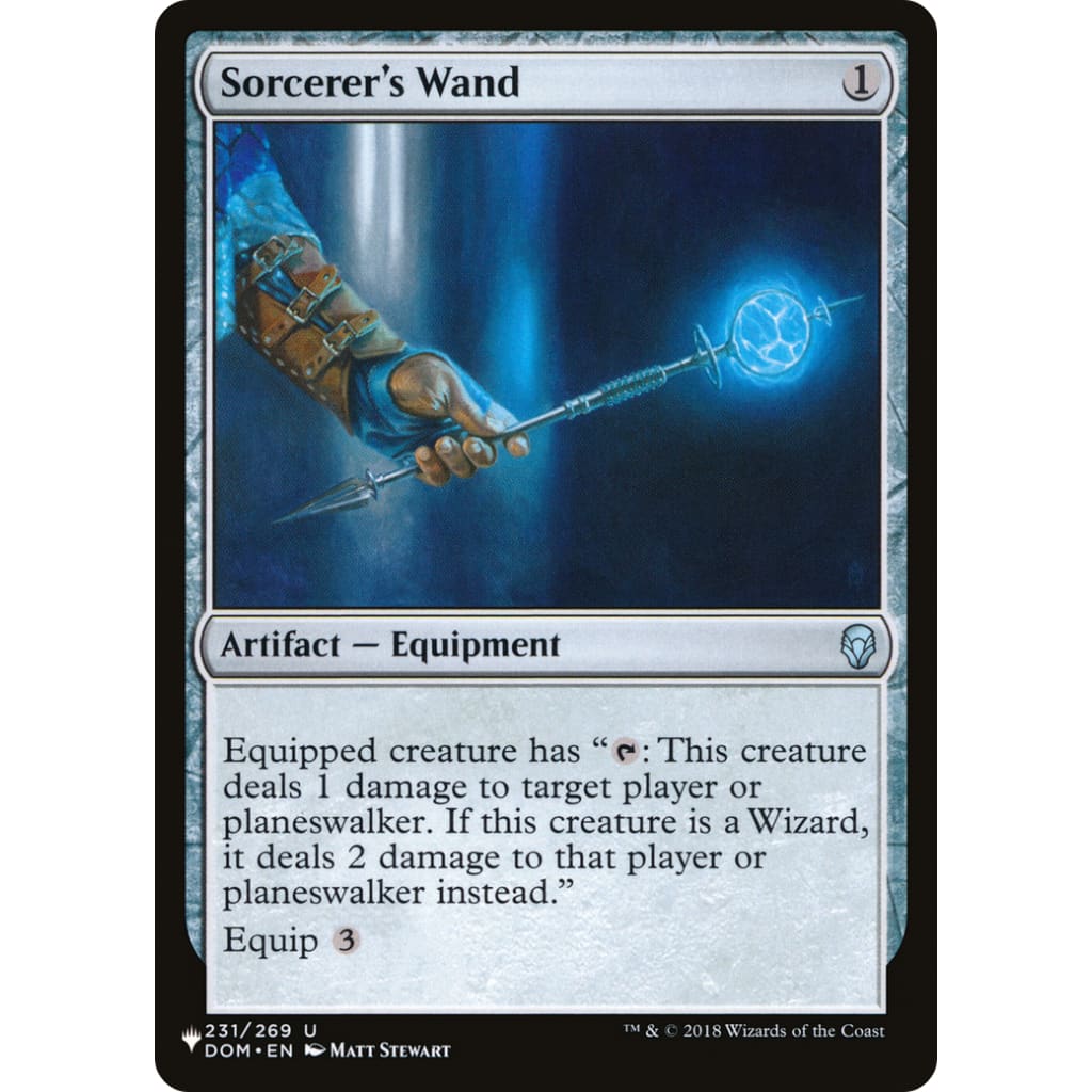 Sorcerer’s Wand (PLST-DOM-231) - Single