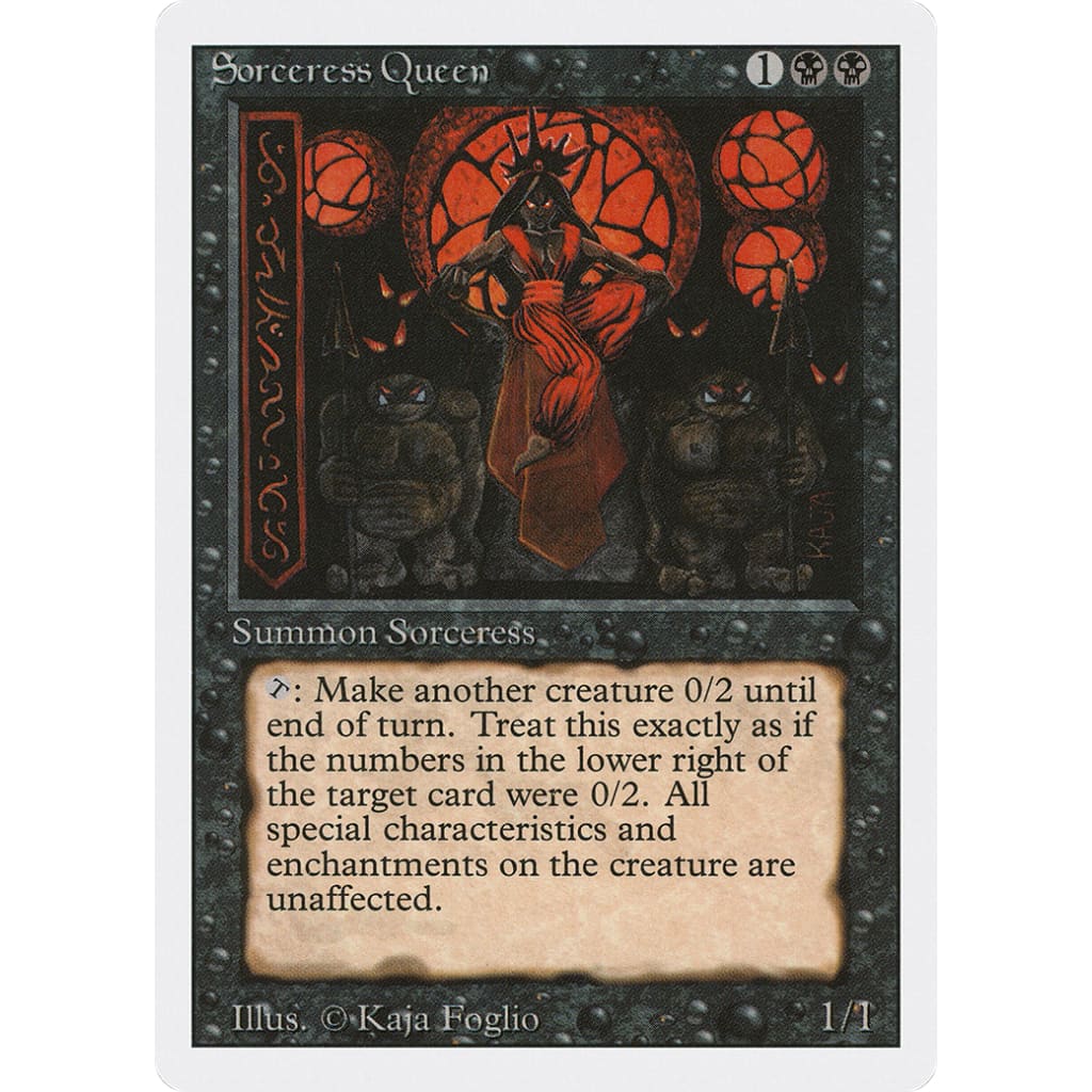 Sorceress Queen (3ED-131) - Single
