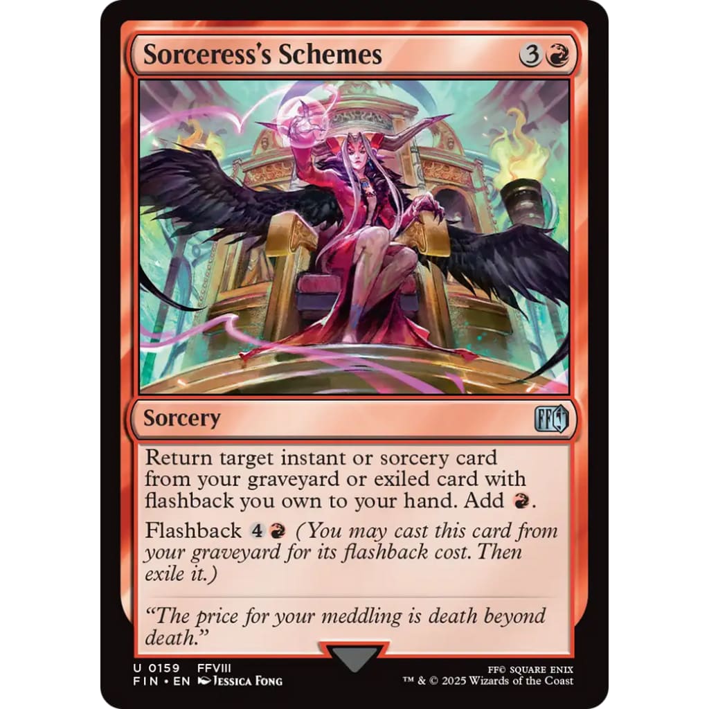 Sorceress’s Schemes (FIN-159) Foil - Single