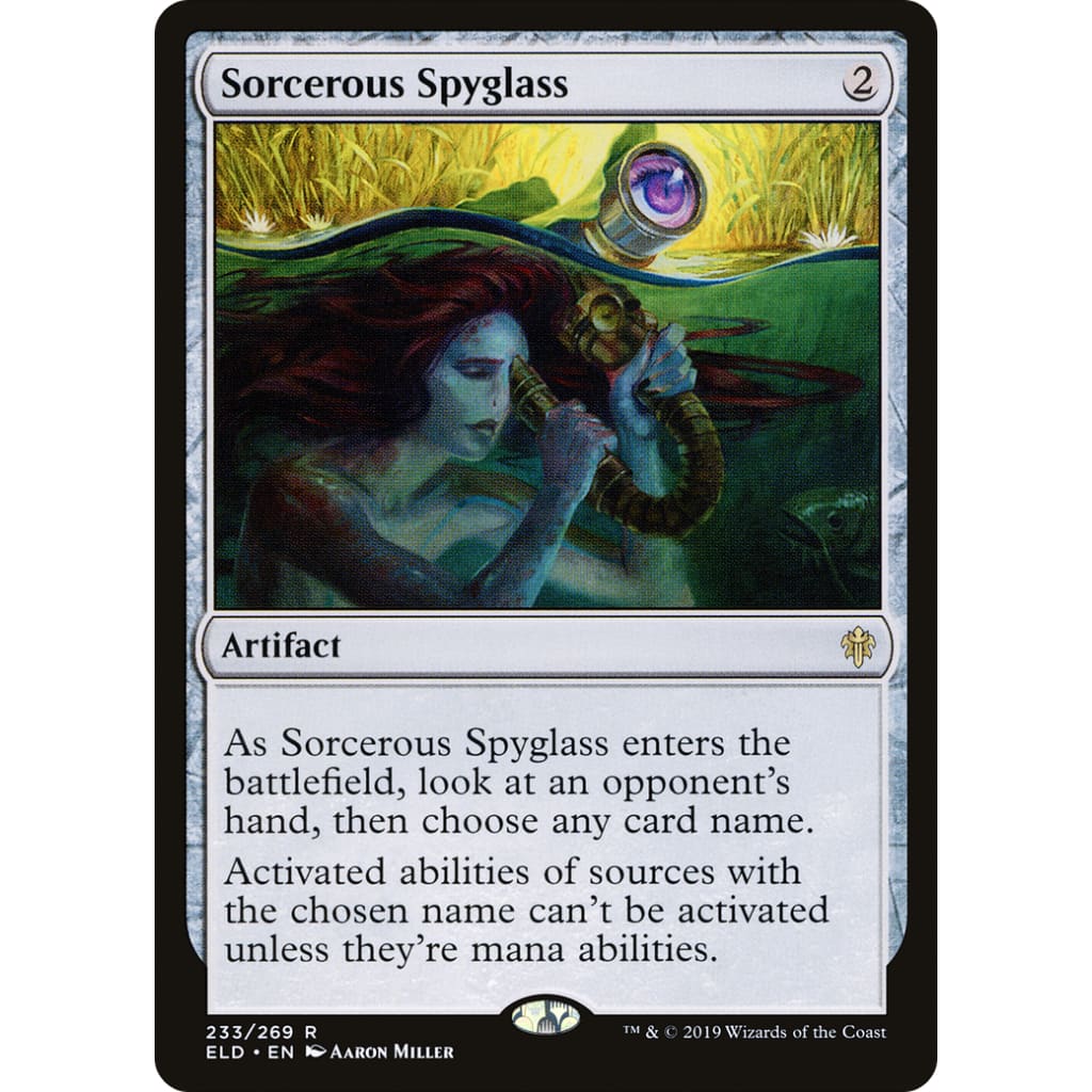 Sorcerous Spyglass (ELD-233) Foil - Single