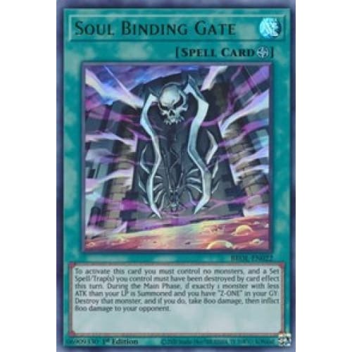 Soul Binding Gate (BROL-EN022) Ultra Rare - Single