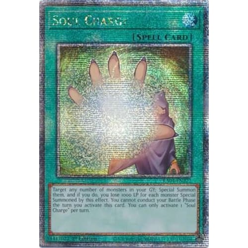 Soul Charge (Quarter Century Secret Rare) - RA04-EN222