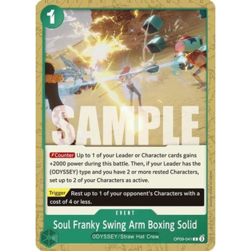 Soul Franky Swing Arm Boxing Solid OP09-041 C Emperors