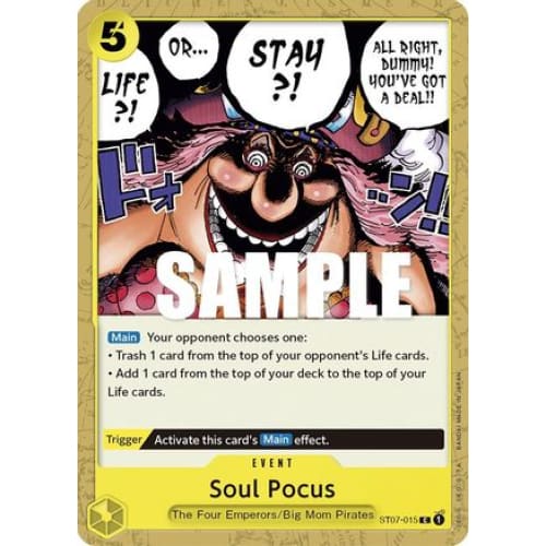 Soul Pocus ST07-015 C Starter Deck 7: Big Mom Pirates