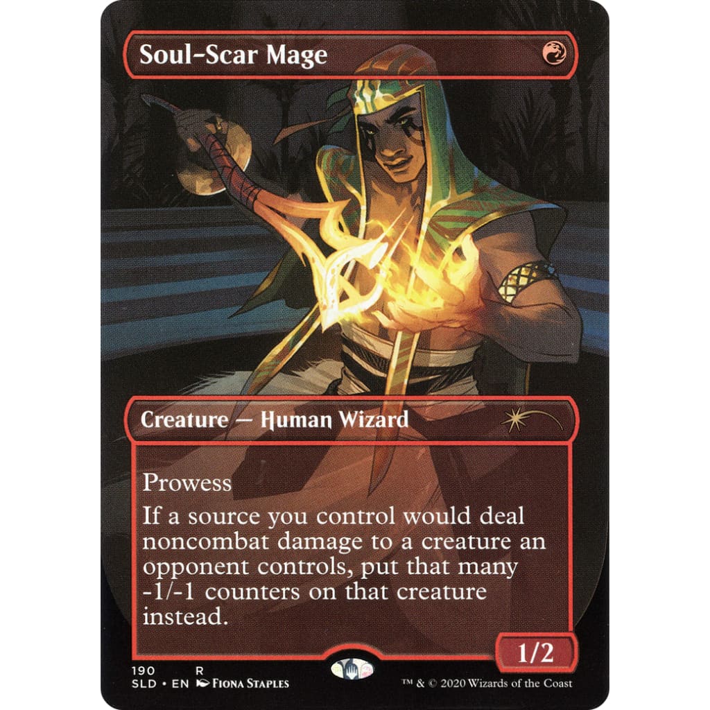 Soul-Scar Mage (SLD-190) (Borderless) - Single