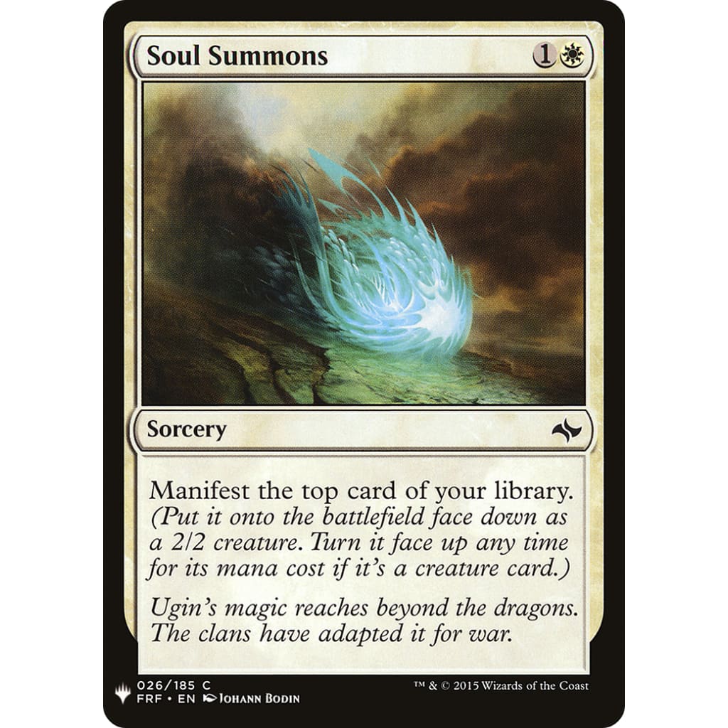 Soul Summons (PLST-FRF-26) - Single