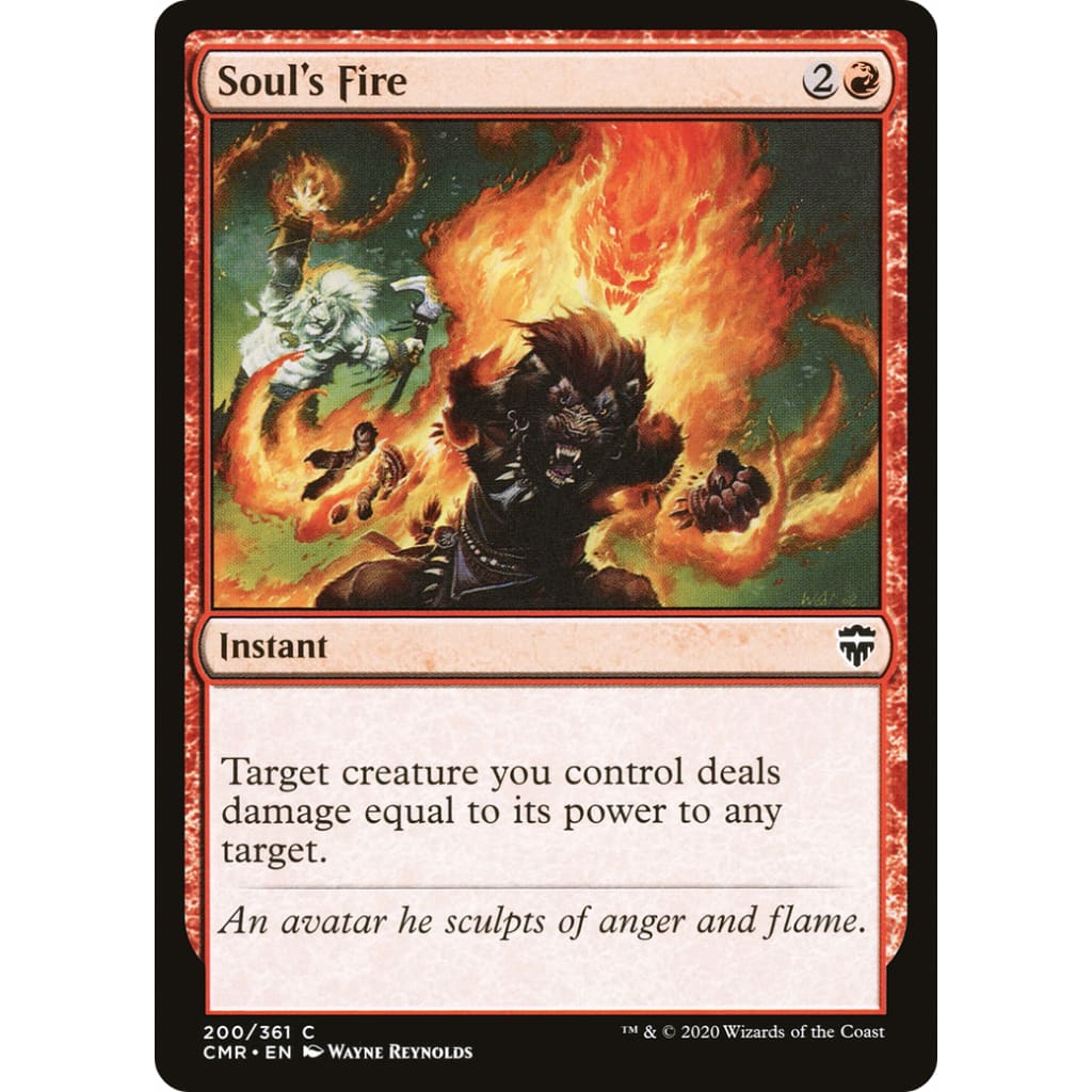 Soul’s Fire (CMR-200) Foil - Single