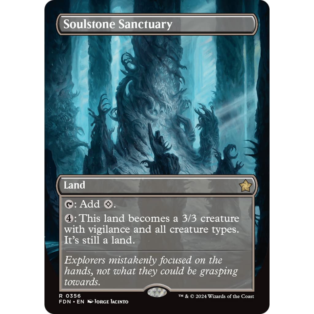 Soulstone Sanctuary (FDN-356) (Borderless) - Single