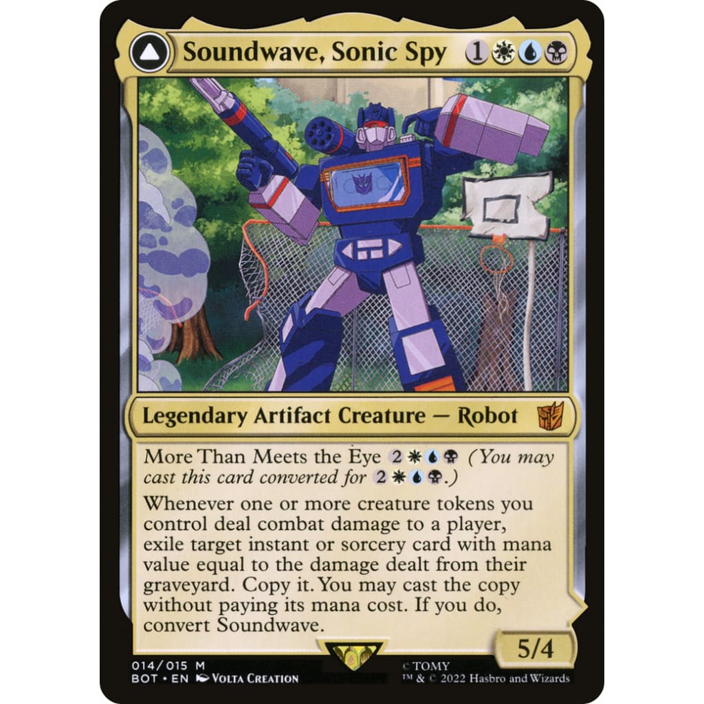 Soundwave Sonic Spy // Superior Captain (BOT-014):