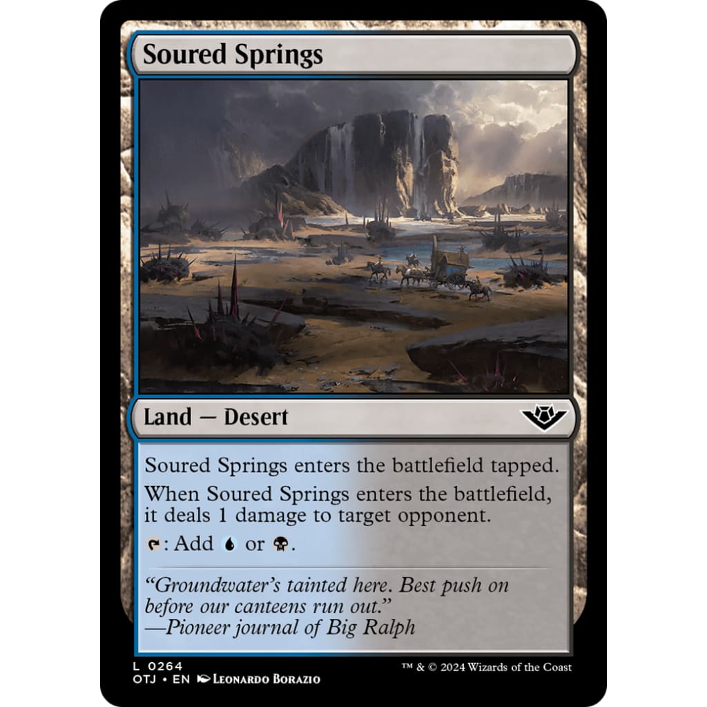 Soured Springs (OTJ-264) - Single