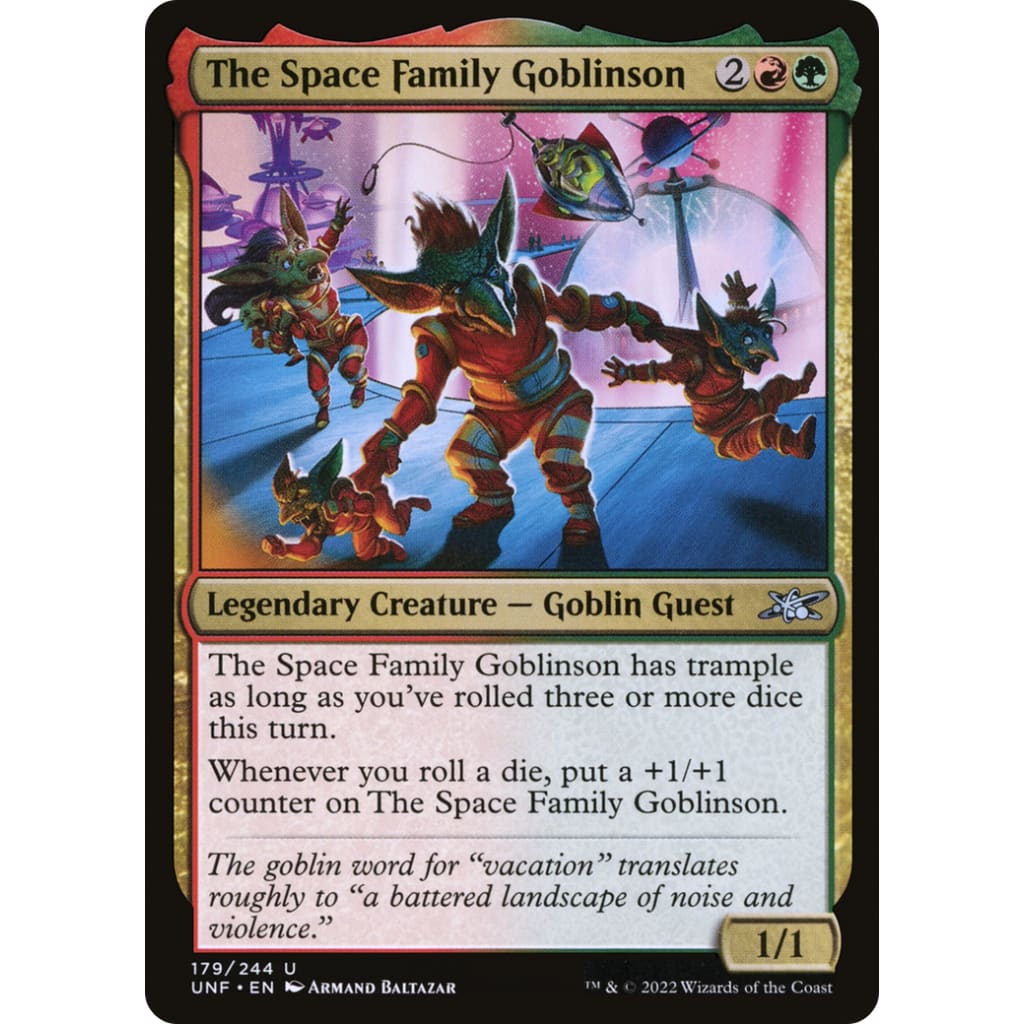 The Space Family Goblinson (UNF-179) Foil - Single