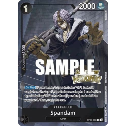 Spandam (Offline Regional 2023) [Participant] OP03-086 PR
