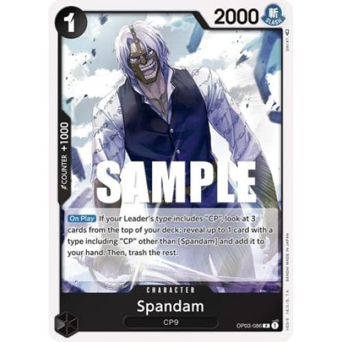 Spandam OP03-086 R Pillars of Strength Foil - Single