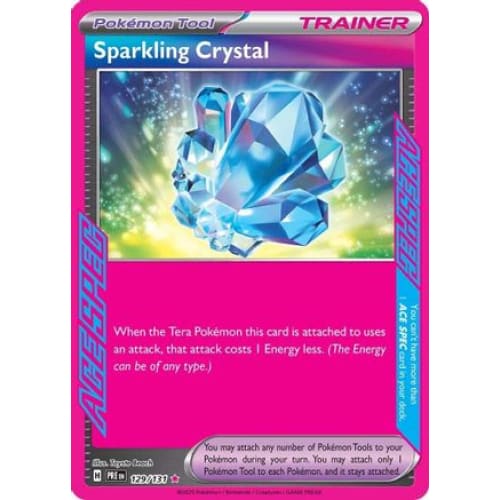Sparkling Crystal (129) ACE SPEC Rare Holofoil - Single
