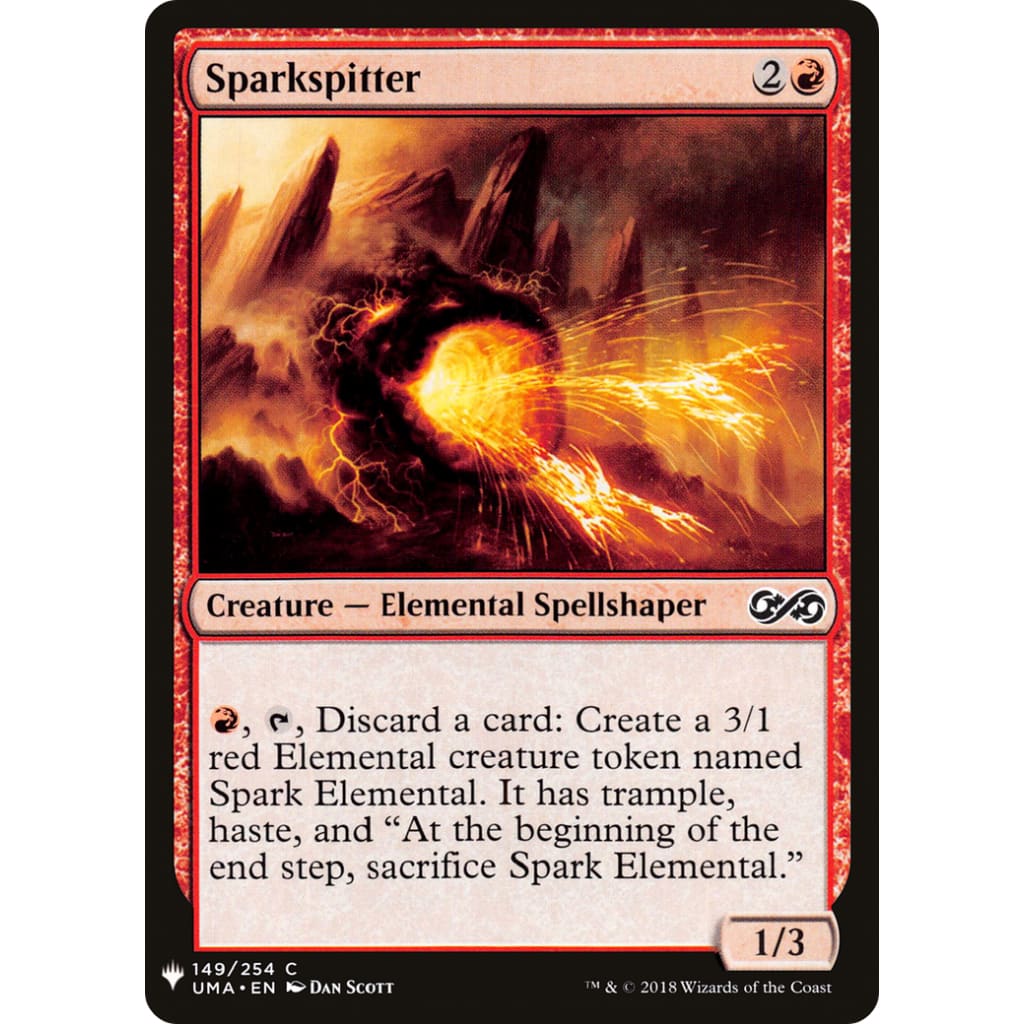 Sparkspitter (PLST-UMA-149) - Single