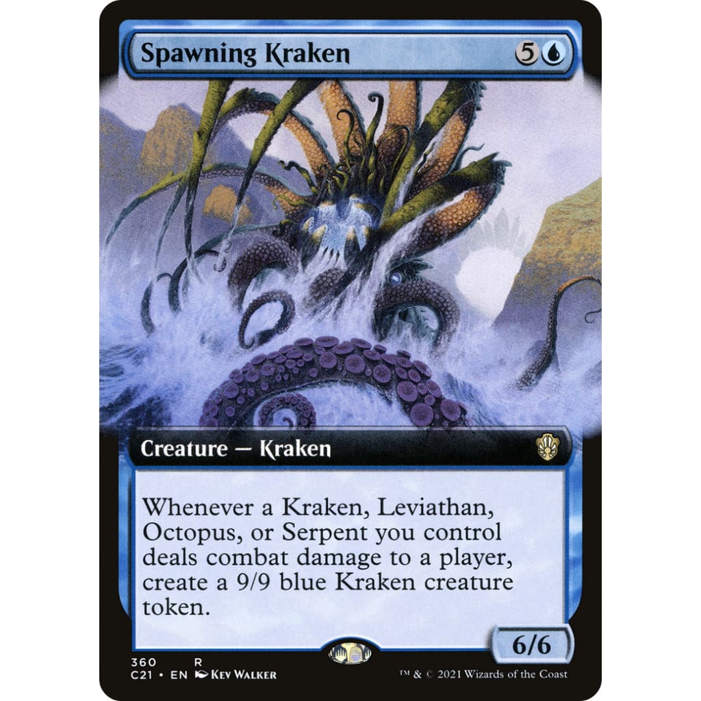 Spawning Kraken (C21-360): (Extended Art) - Single