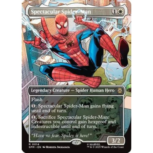 Spectacular Spider-Man (Borderless) (SPM-014) - Single