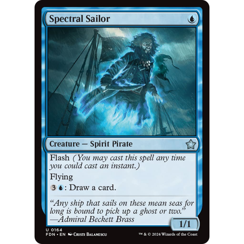 Spectral Sailor (FDN-164) Foil - Single