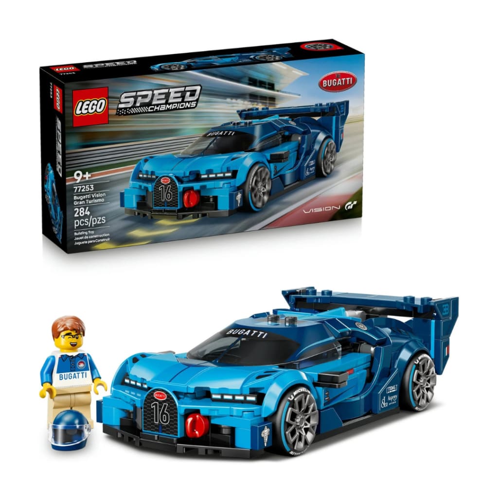 Speed Champions #77253 Bugatti Vision GT Hyper Sports Car