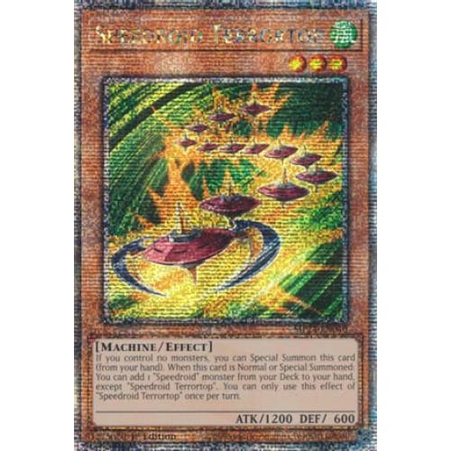 Speedroid Terrortop (Quarter Century Secret Rare)