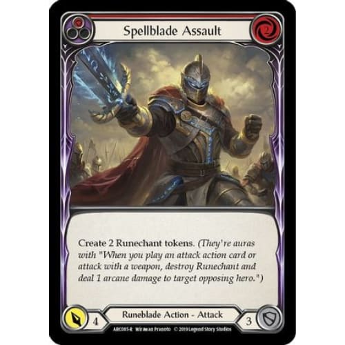 Spellblade Assault (Red) (ARCANE RISING) Unlimited Edition