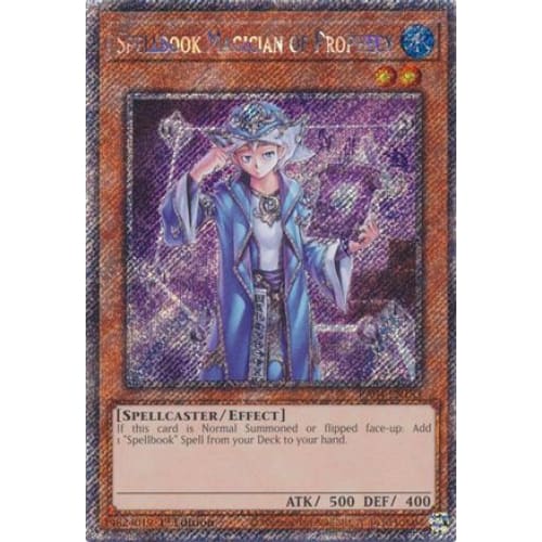 Spellbook Magician of Prophecy (Platinum Secret Rare)