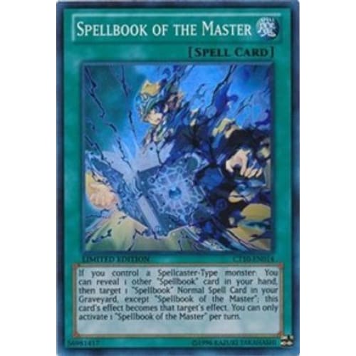 Spellbook of the Master (CT10-EN014) Super Rare Limited