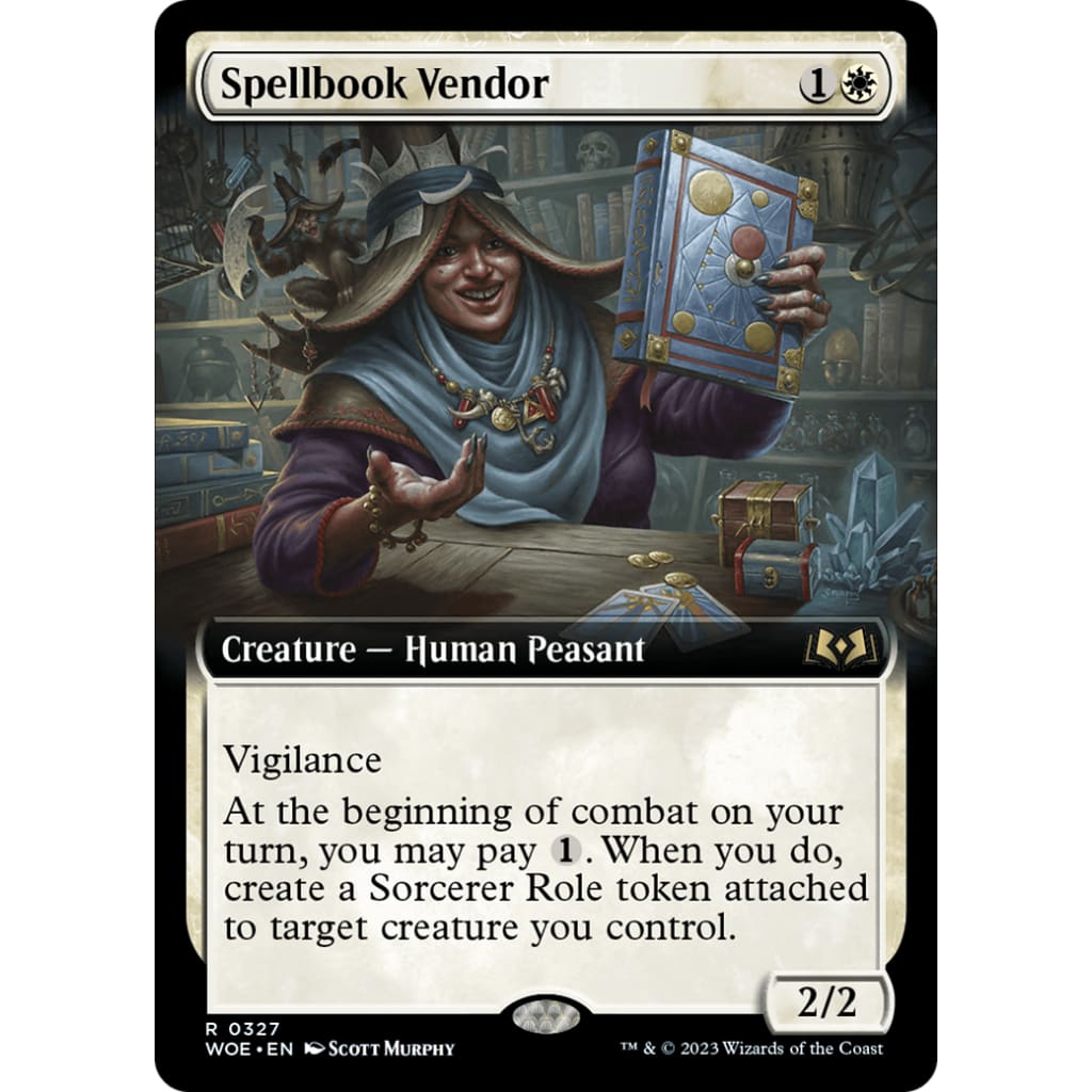 Spellbook Vendor (WOE-327): (Extended Art) Foil - Single