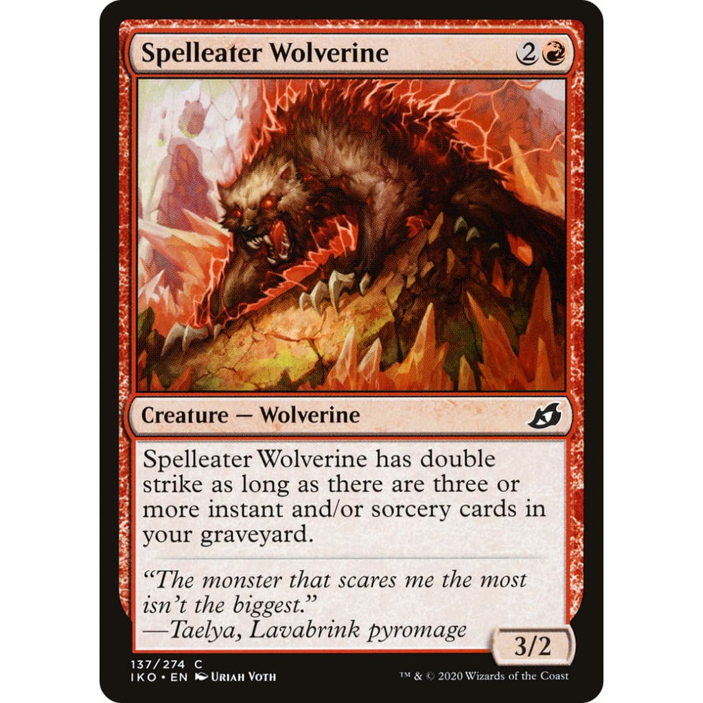 Spelleater Wolverine (IKO-137) - Single