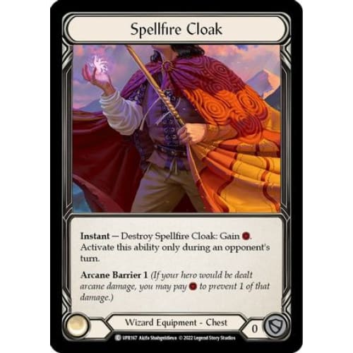 Spellfire Cloak (UPRISING) Rainbow Foil - Single